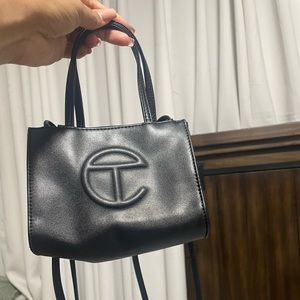 Black telfar bag